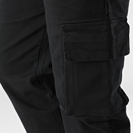 Aarhon - Pantalones cargo negros