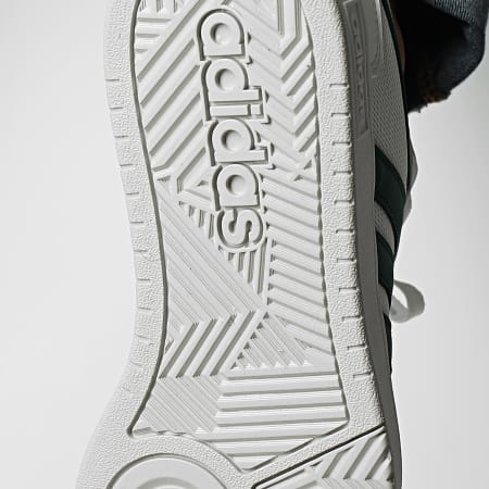 Adidas Sportswear - Hoops 3.0 Scarpe da ginnastica estive IG1484 Calzature Bianco Core Verde Grigio Due