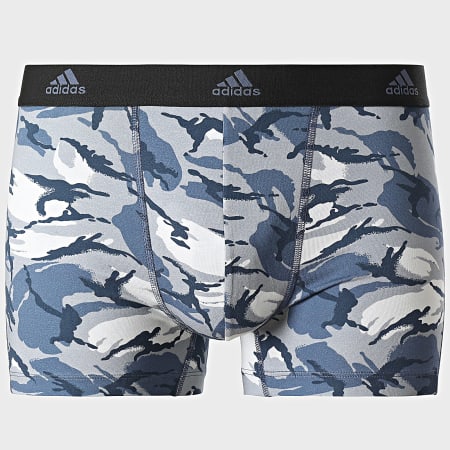 Adidas Sportswear - Set di 3 boxer 4A1M10 blu scuro grigio navy
