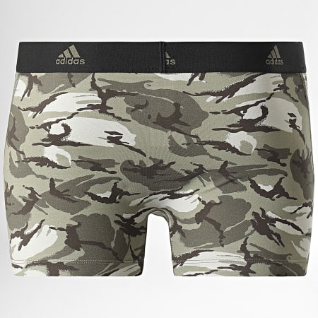 Adidas Sportswear - Set di 3 boxer 4A1M10 Navy Green Khaki