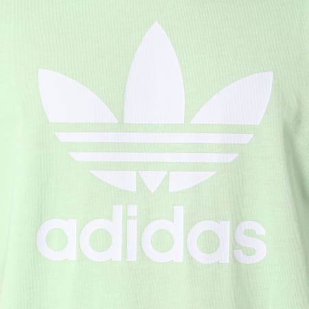 Adidas Originals - Maglietta Trefoil IR7979 Verde chiaro