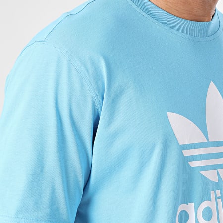 Adidas Originals - Maglietta Trefoil IR7980 Blu chiaro