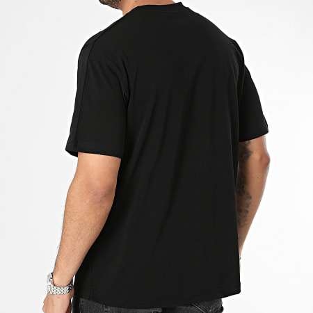 ADJ - Tee Shirt Oversize Large Coeur Chic Negro Gris
