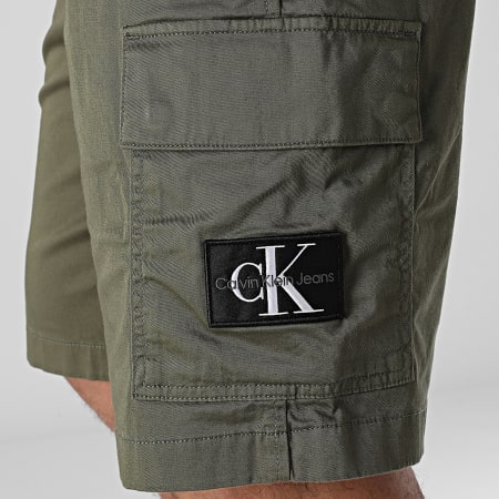 Calvin Klein - 5140 Pantaloncini Cargo Verde Khaki