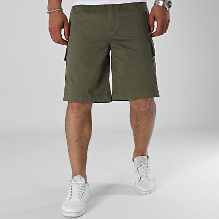 Calvin Klein - 5140 Pantalones cortos cargo caqui verde