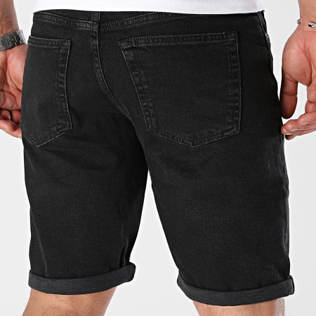 Calvin Klein - Pantaloncini jeans slim 4872 nero
