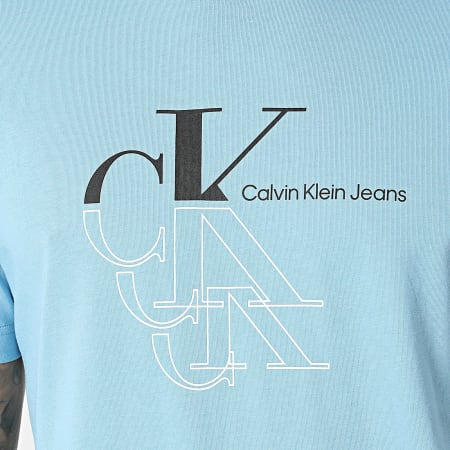 Calvin Klein - Maglietta 3484 Azzurro