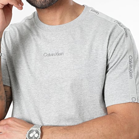 Calvin Klein - Tee Shirt K187 Gris Chiné
