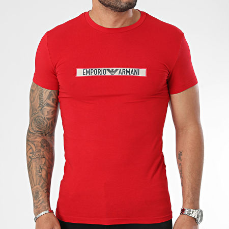 Emporio Armani - Camiseta 111035-4R517 Rojo
