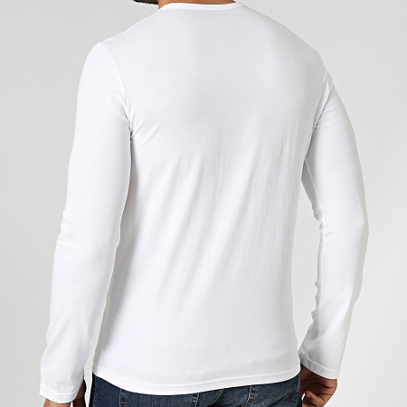 Emporio Armani - Tee Shirt Manches Longues 111653-4R722 Blanc
