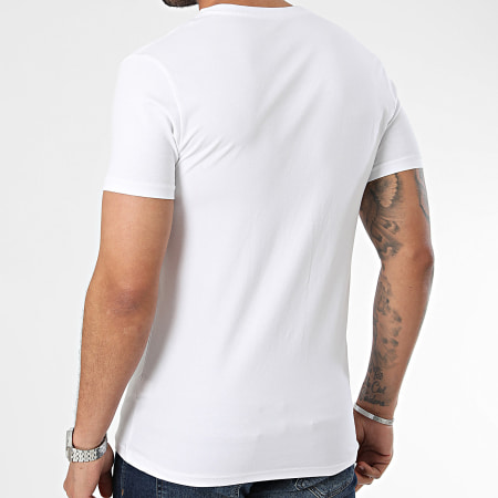 Kaporal - Tee Shirt Col V Essentiel NINOM11 Blanc