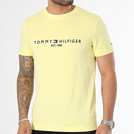 Tommy Hilfiger - Tee Shirt Garment 5186 Jaune