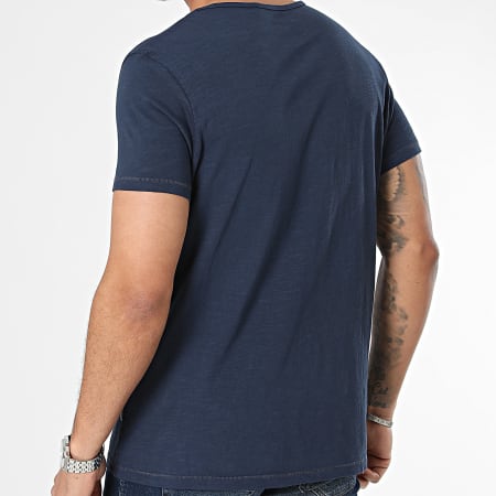Blend - Tee Shirt 20717013 Bleu Marine