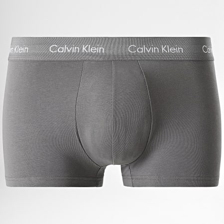 Calvin Klein - Lot De 3 Boxers U2664G Orange Gris Beige