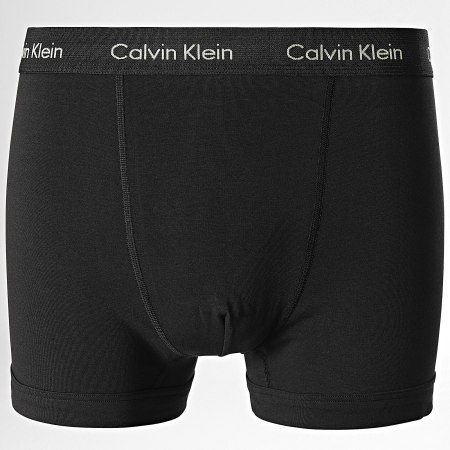 Calvin Klein - Juego de 3 bóxers Trunk U2662G Negro