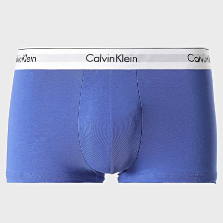 Calvin Klein - Juego de 3 calzoncillos bóxer NB1085A Azul real Gris marengo