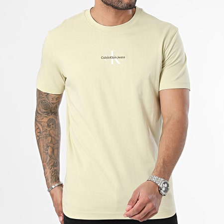 Calvin Klein - Tee Shirt 3483 Beige
