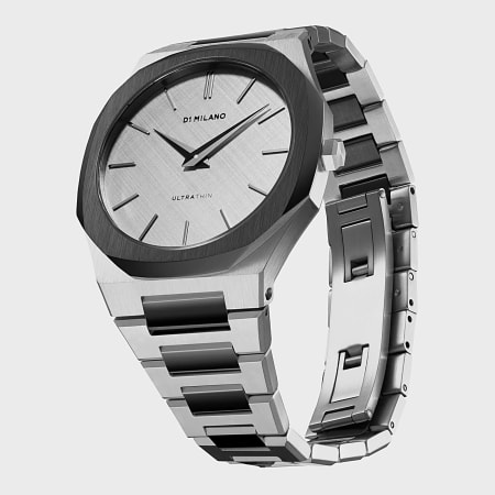 D1 Milano - Reloj Ash Silver Black