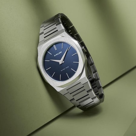 D1 Milano - Reloj Ocean Silver Blue