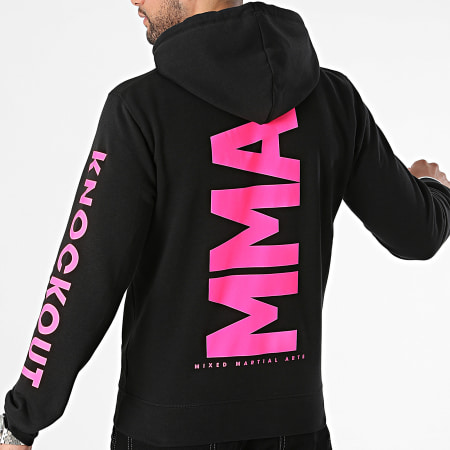 Super Prodige - Sudadera MMA Full Pink Fluo Black