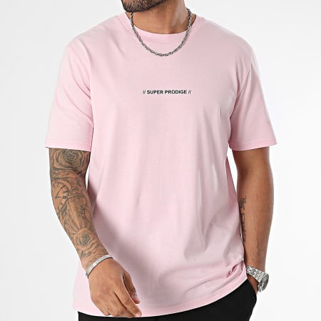Super Prodige - Camiseta oversize grande KSW 93 rosa