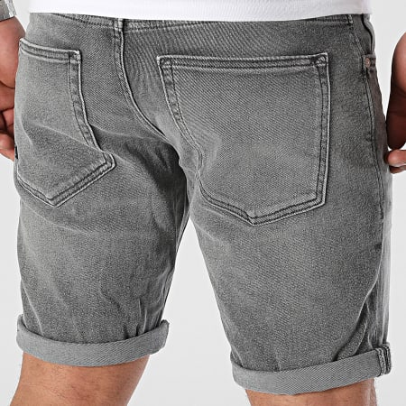 Tom Tailor - Pantalones cortos vaqueros 1040209 Gris