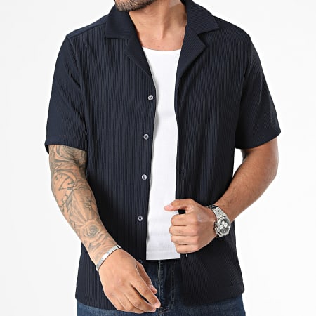 Uniplay - Camicia a maniche corte blu navy