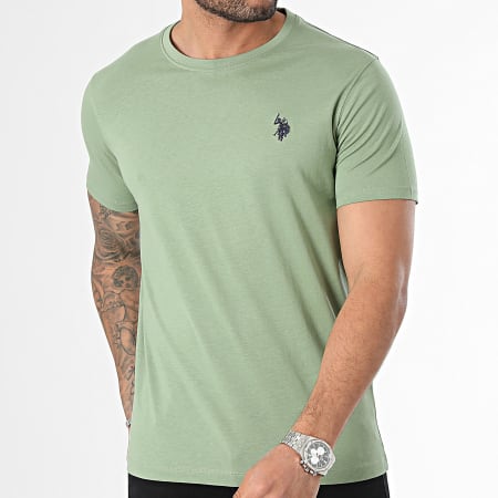 US Polo ASSN - Camiseta Luca 67517-50313 Verde caqui