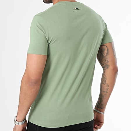 US Polo ASSN - Tee Shirt Luca 67517-50313 Vert Kaki