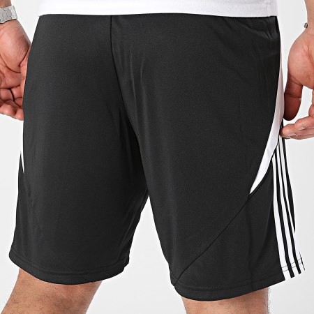 Adidas Sportswear - TIRO24 IR9376 Pantaloncini da jogging nero bianco