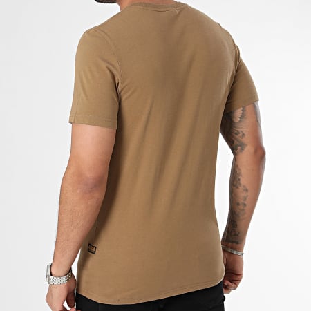 G-Star - Camicia con t-shirt slim D24420-336 Camel