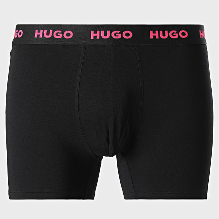 HUGO - Lot De 3 Boxers 50503079 Noir