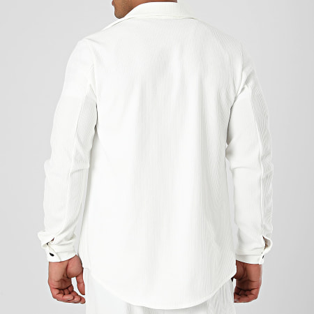 KZR - Set camicia e pantaloni bianchi