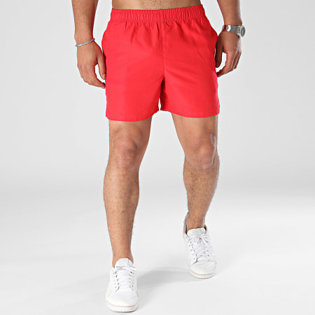 Nike - Shorts de baño Nessa 560 Rojo