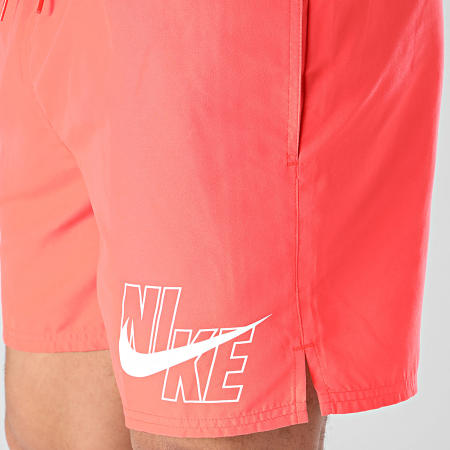 Nike - Traje de baño Nessa 018 Rojo Fluo