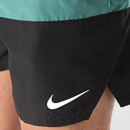 Nike - Short De Bain Nessb 451 Noir Vert