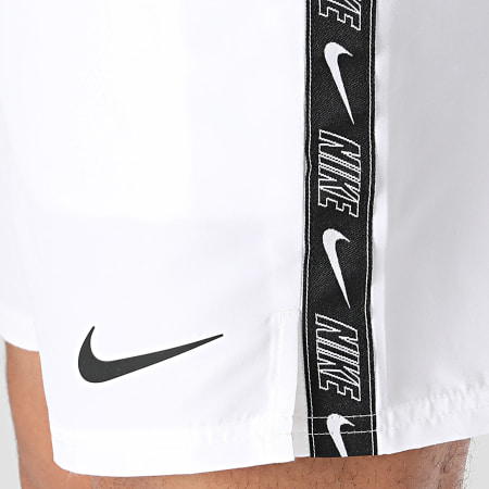 Nike - Nesse 559 Pantaloncini da bagno a fascia bianchi