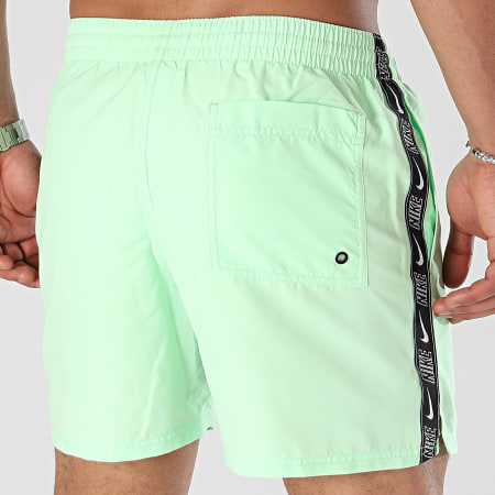 Nike - Nesse 559 Pantaloncini da bagno a righe Verde chiaro
