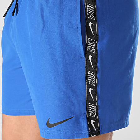 Nike - Short De Bain A Bandes Nesse 559 Bleu Roi