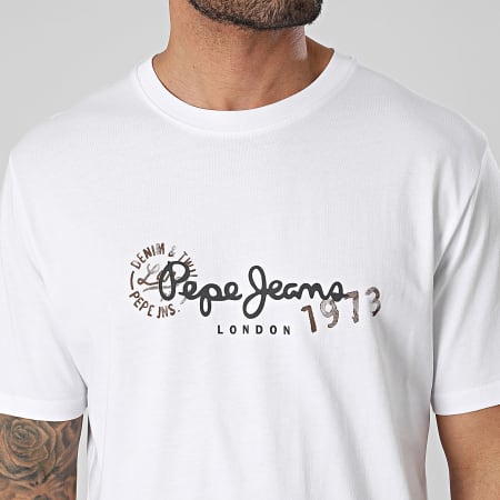 Pepe Jeans - Tee Shirt Camille PM509373 Blanc