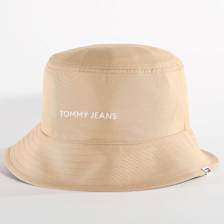 Tommy Jeans - Bob Linear Logo Bucket 2144 Beige