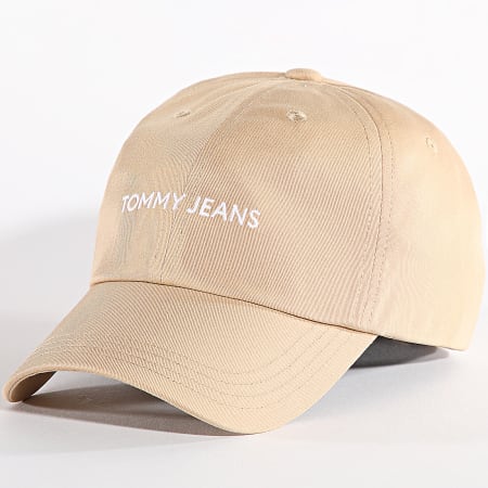 Tommy Jeans - Cappello Linear Logo 2024 Beige scuro