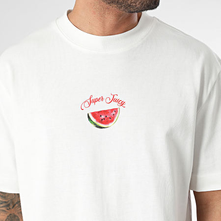 ADJ - Camiseta oversize 0532 Blanco