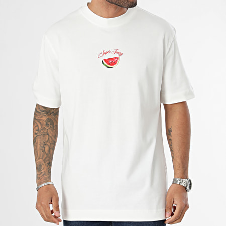 ADJ - Camiseta oversize 0532 Blanco