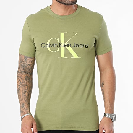 Calvin Klein - Camiseta 0806 Caqui Verde