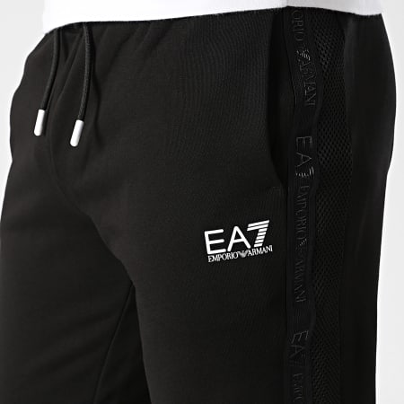 EA7 Emporio Armani - Pantalon Jogging A Bandes 3DPP76-PJEQZ Noir