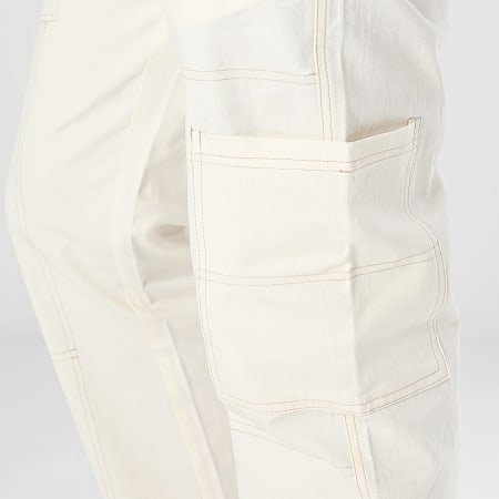 Frilivin - Pantaloni cargo beige chiaro