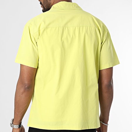 Frilivin - Camisa de manga corta verde lima