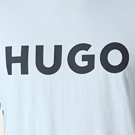 HUGO - Tee Shirt Dulivio 50467556 Bleu Ciel