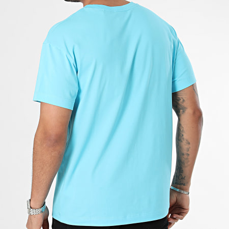 HUGO - Camiseta Linked Tee Shirt 50518646 Azul